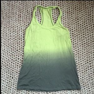 Lululemon Om Dip Dye Ombré Racerback size 6